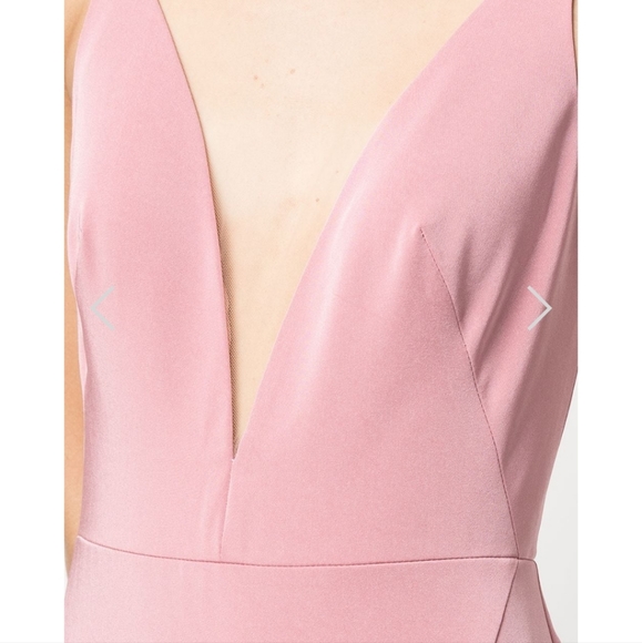 NWT Marchesa Size 4 Rose Crema Bridesmaid Dress - Picture 4 of 5